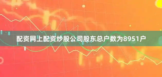 配资网上配资炒股公司股东总户数为8951户